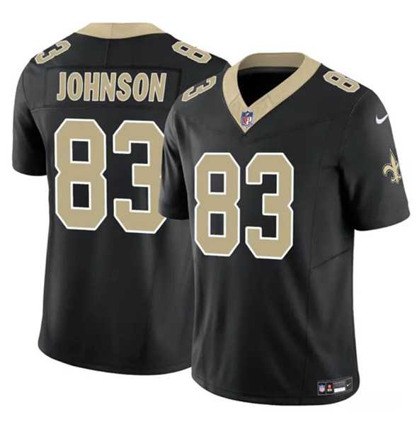 Men & Women & Youth New Orleans Saints #83 Juwan Johnson Black 2023 F.U.S.E. Vapor Untouchable Limited Jersey->new york giants->NFL Jersey